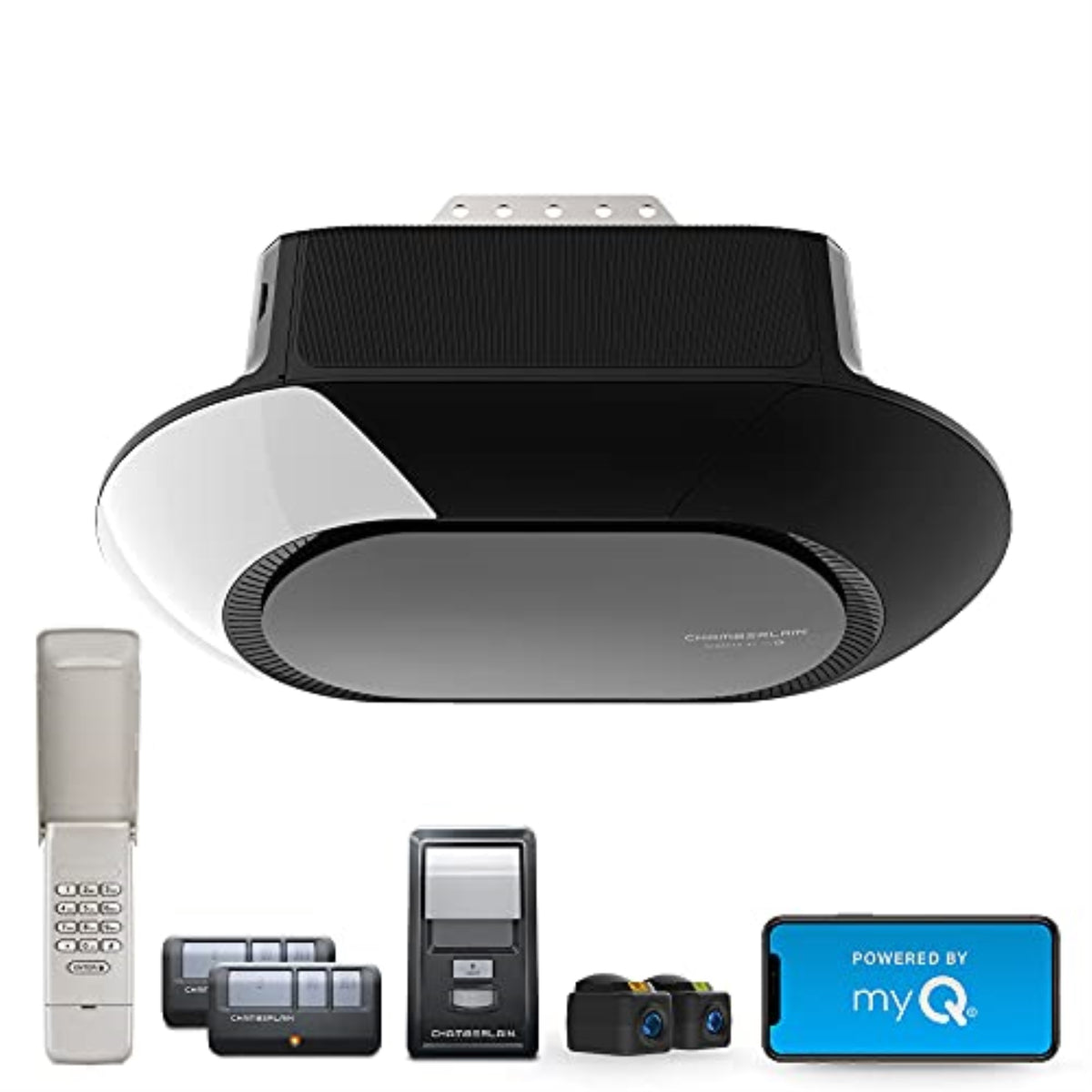 5011994 Smart Garg Dr Opnr .75Hp Chamberlain Ultra-Quiet .75 Hp Belt Drive Wifi Compatible Garage Door Opener (Pack Of 1)