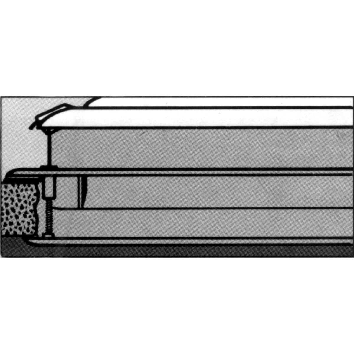 Heng'S V974201-C1G1 Ez-Mount Vent, 14 X 14 - Smoke