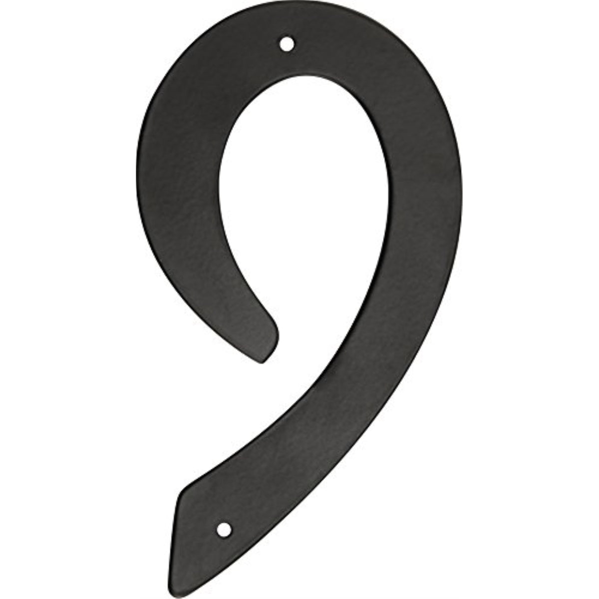 5028242 4 Blk #9 Nailon 1Pc Hillman 4 In. Black Aluminum Nail-On Number 9 1 Pc (Pack Of 3)