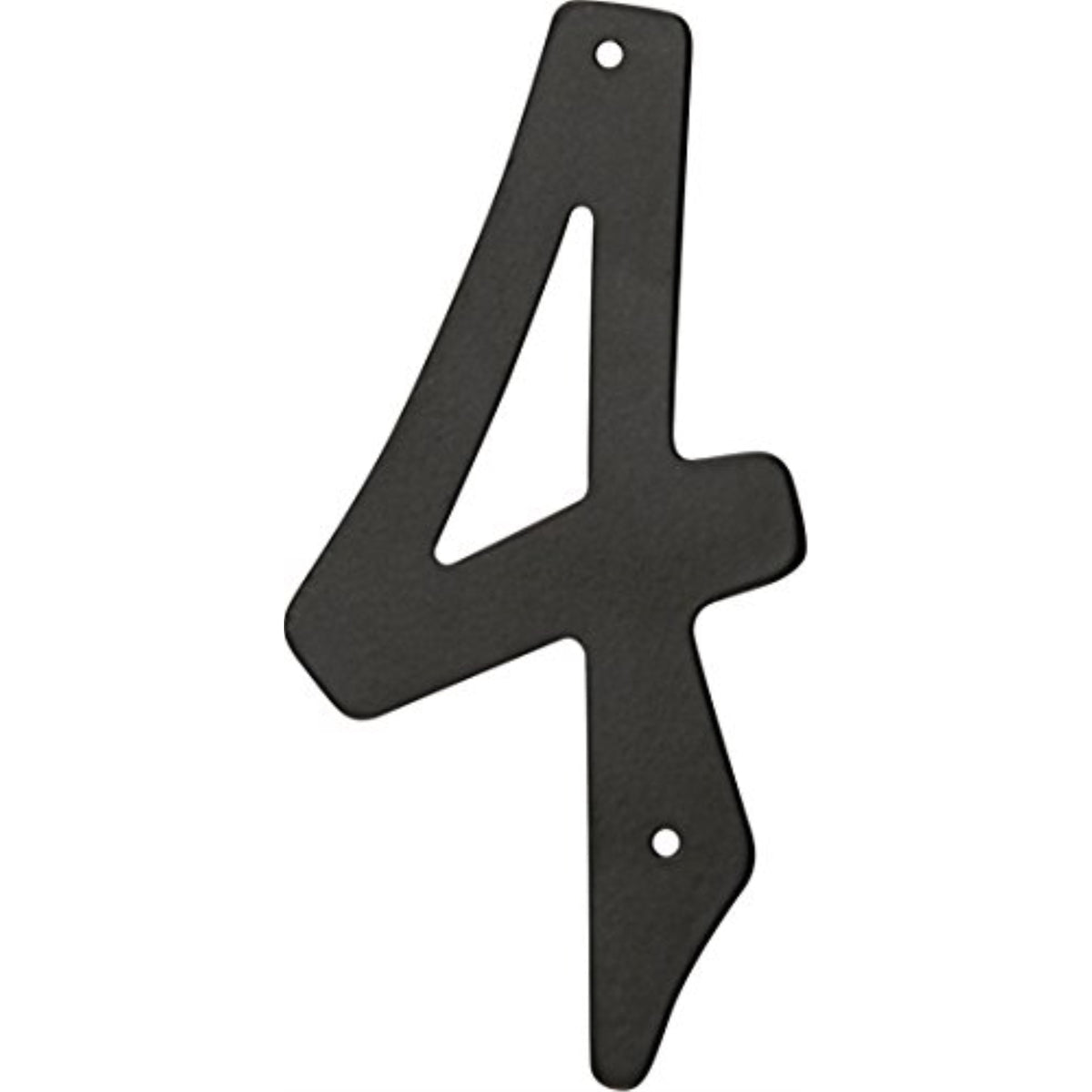5028262 4 Blk #4 Nailon 1Pc Hillman 4 In. Black Aluminum Nail-On Number 4 1 Pc (Pack Of 3)