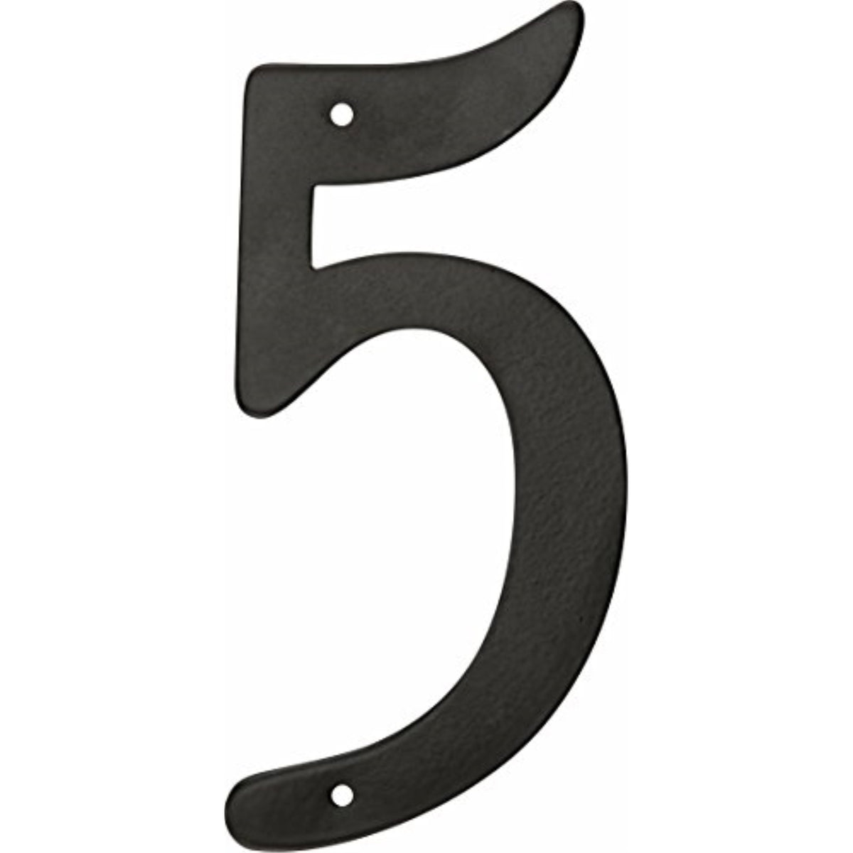 5028268 4 Blk #5 Nailon 1Pc Hillman 4 In. Black Aluminum Nail-On Number 5 1 Pc (Pack Of 3)