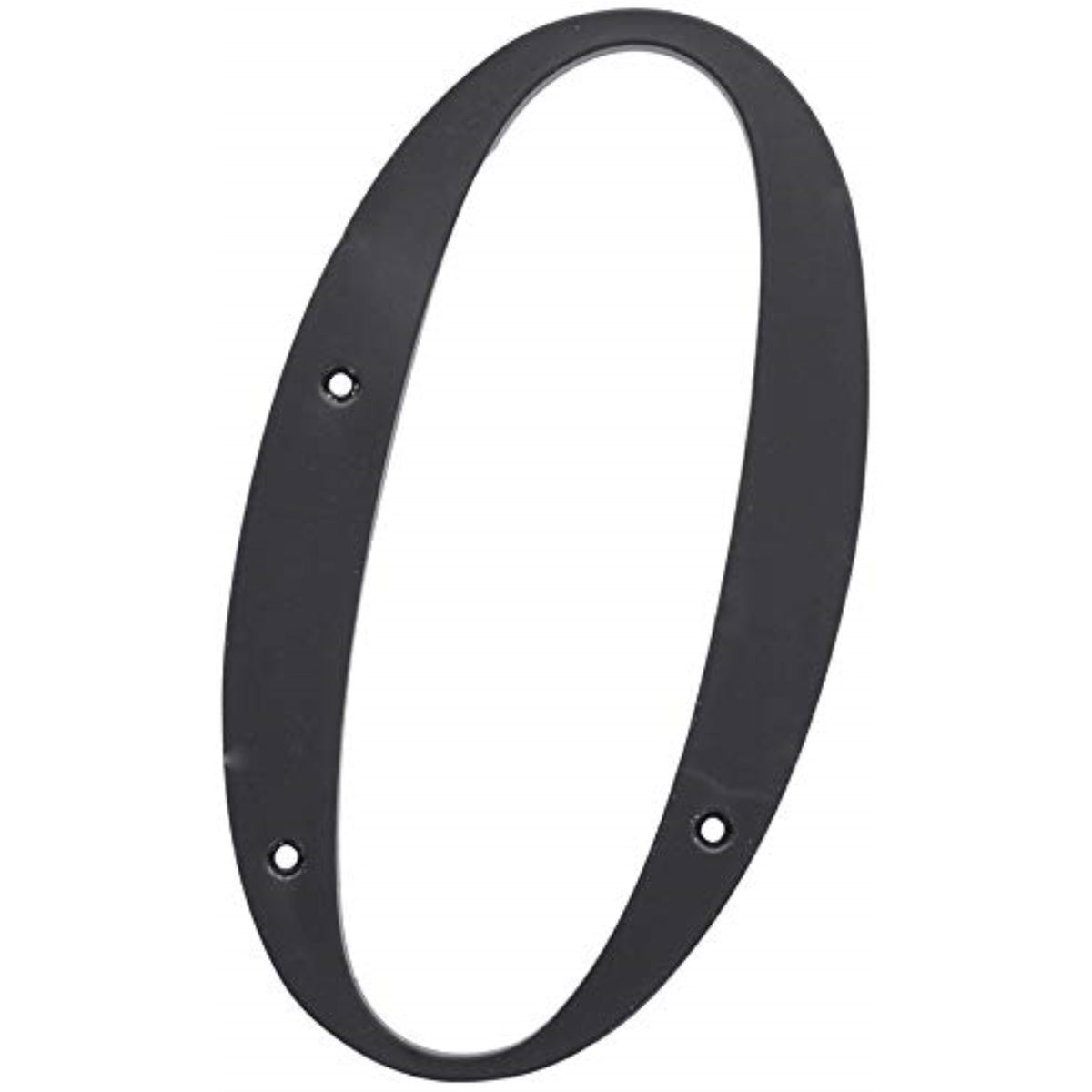 5028298 6 Blk #1 Nailon 1Pc Hillman 6 In. Black Plastic Nail-On Number 1 1 Pc (Pack Of 3)