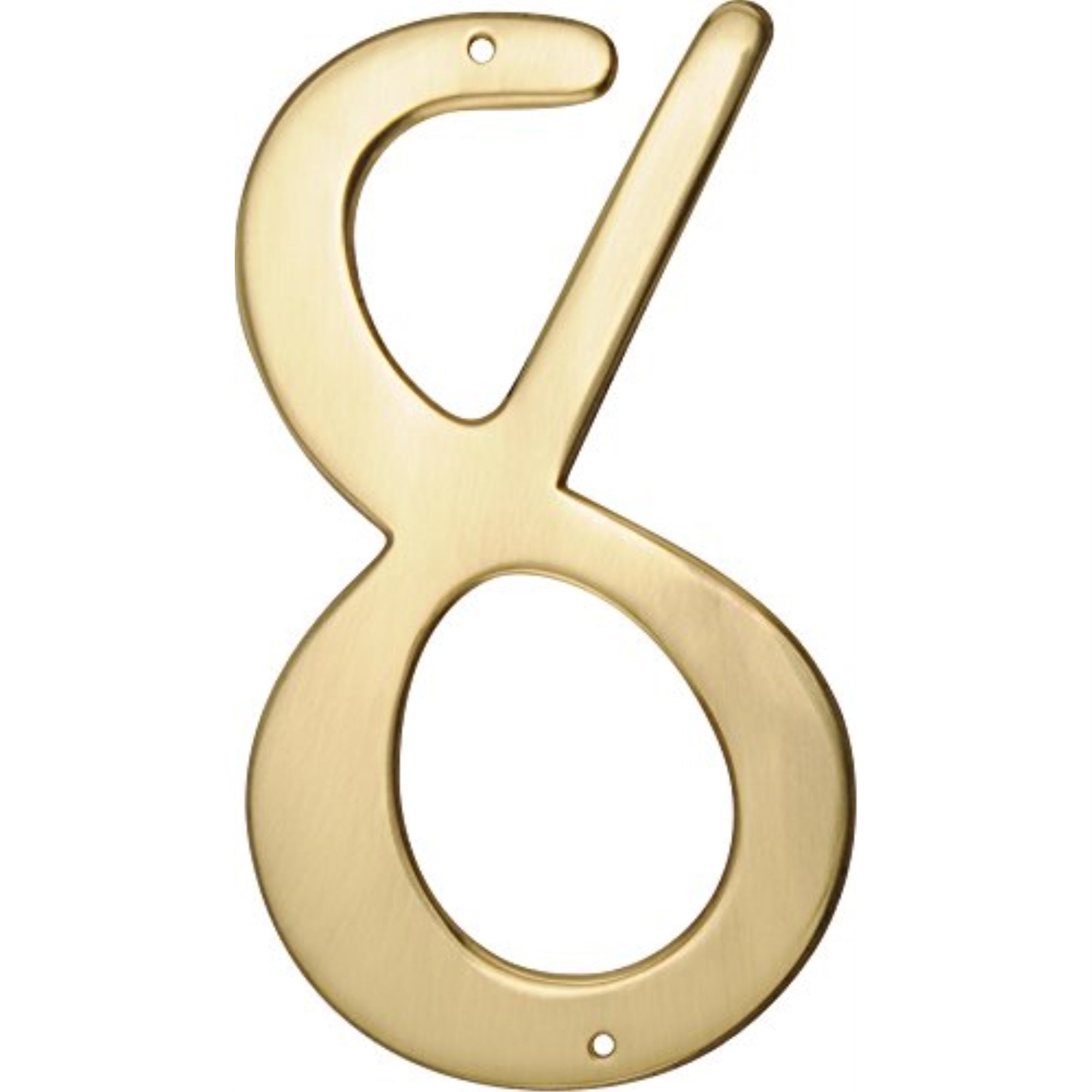 5028354 4 Gld #8 Nailon 1Pc Hillman 4 In. Gold Brass Nail-On Number 8 1 Pc (Pack Of 3)