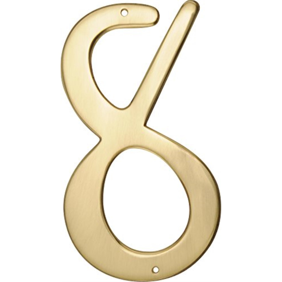 5028354 4 Gld #8 Nailon 1Pc Hillman 4 In. Gold Brass Nail-On Number 8 1 Pc (Pack Of 3)