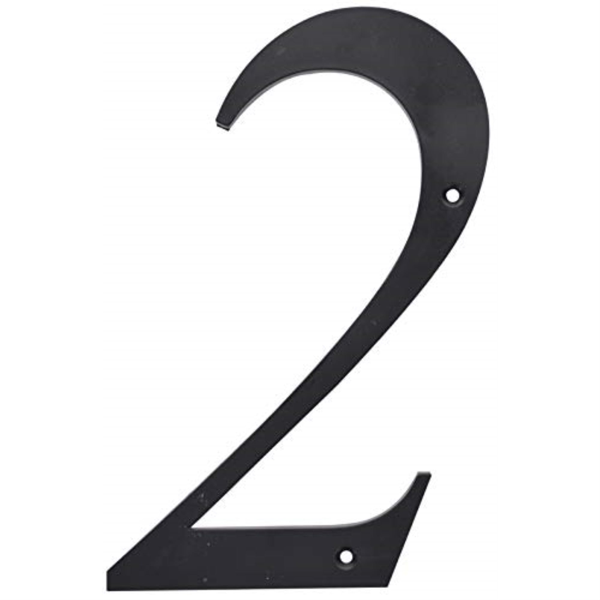 5028383 6 Blk #2 Nailon 1Pc Hillman 6 In. Black Plastic Nail-On Number 2 1 Pc (Pack Of 3)
