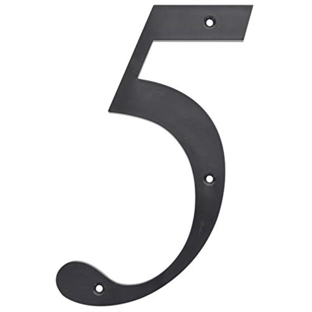 5028384 6 Blk #5 Nailon 1Pc Hillman 6 In. Black Plastic Nail-On Number 5 1 Pc (Pack Of 3)