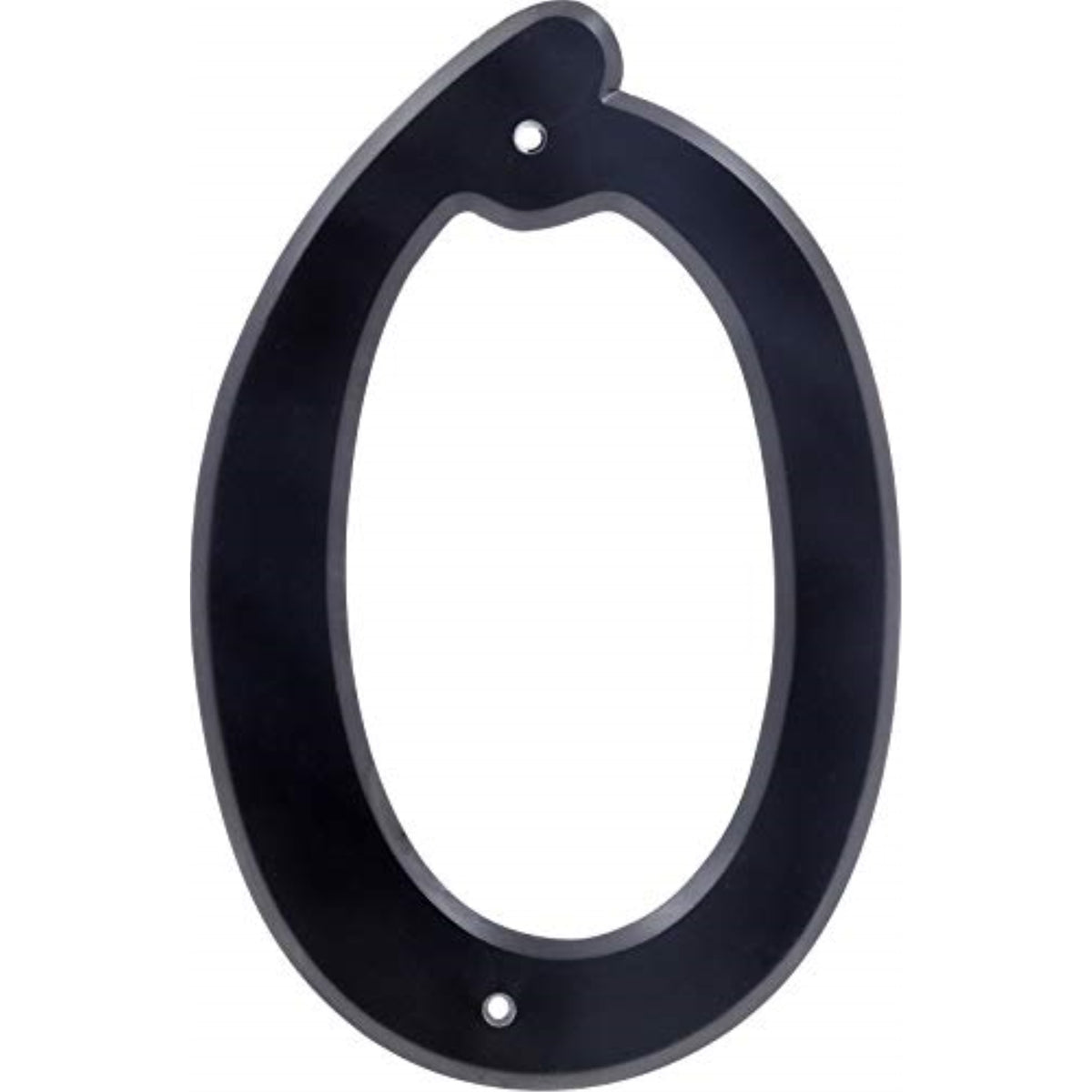 5028560 4 Blk #0 Nailon 1Pc Hillman 4 In. Black Plastic Nail-On Number 0 1 Pc (Pack Of 10)