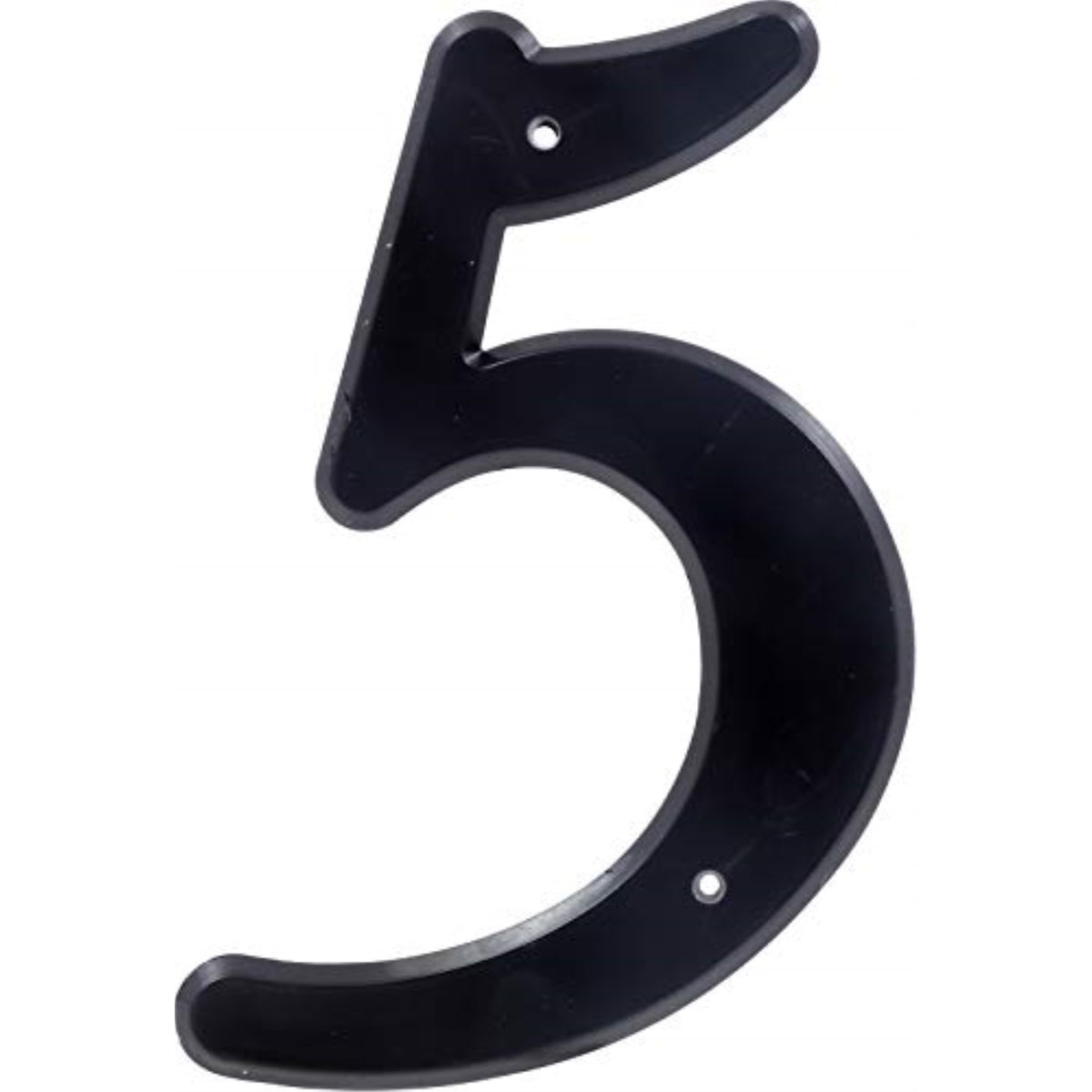 5028627 4 Blk #5 Nailon 1Pc Hillman 4 In. Black Plastic Nail-On Number 5 1 Pc (Pack Of 10)
