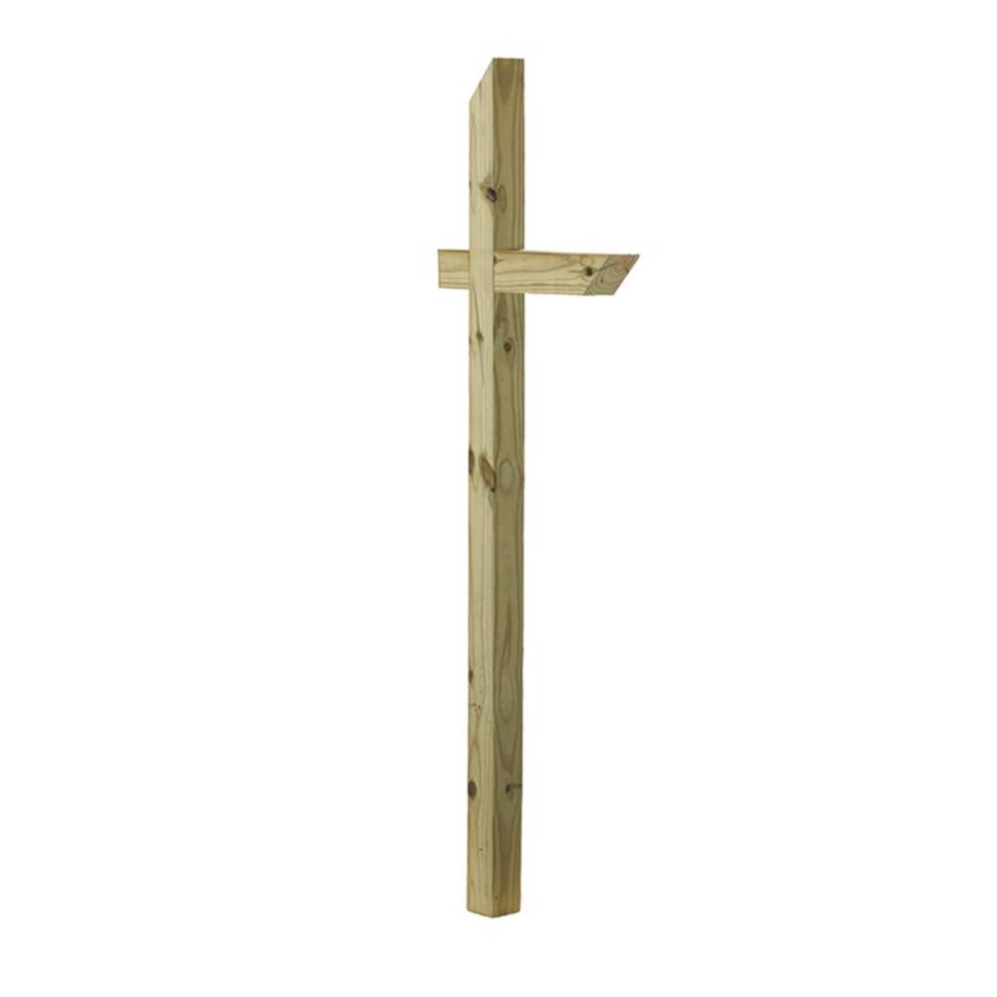 MAILBOX POST SYP WOOD 6' (Pack of 1)