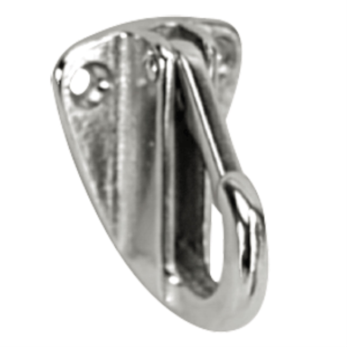 Whitecap Fender Hook - Cp/Brass - 1-9/16' X 1-3/16'