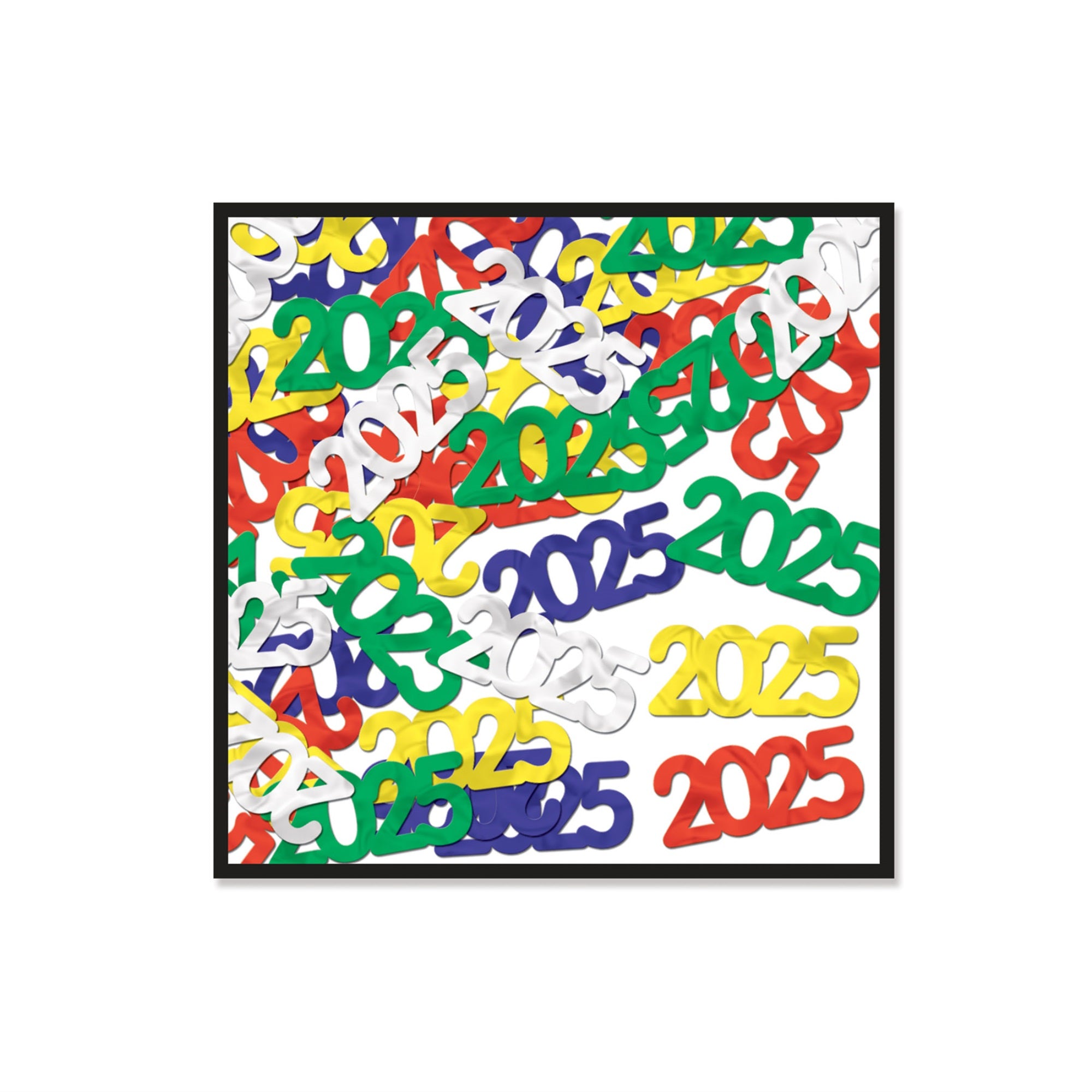 Fanci-Fetti  2025  Silhouettes Multi-Color Pack Of 12
