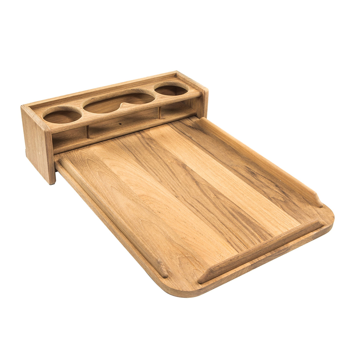 Whitecap Teak 4 Drinkholder W/ Removable Cockpit Table