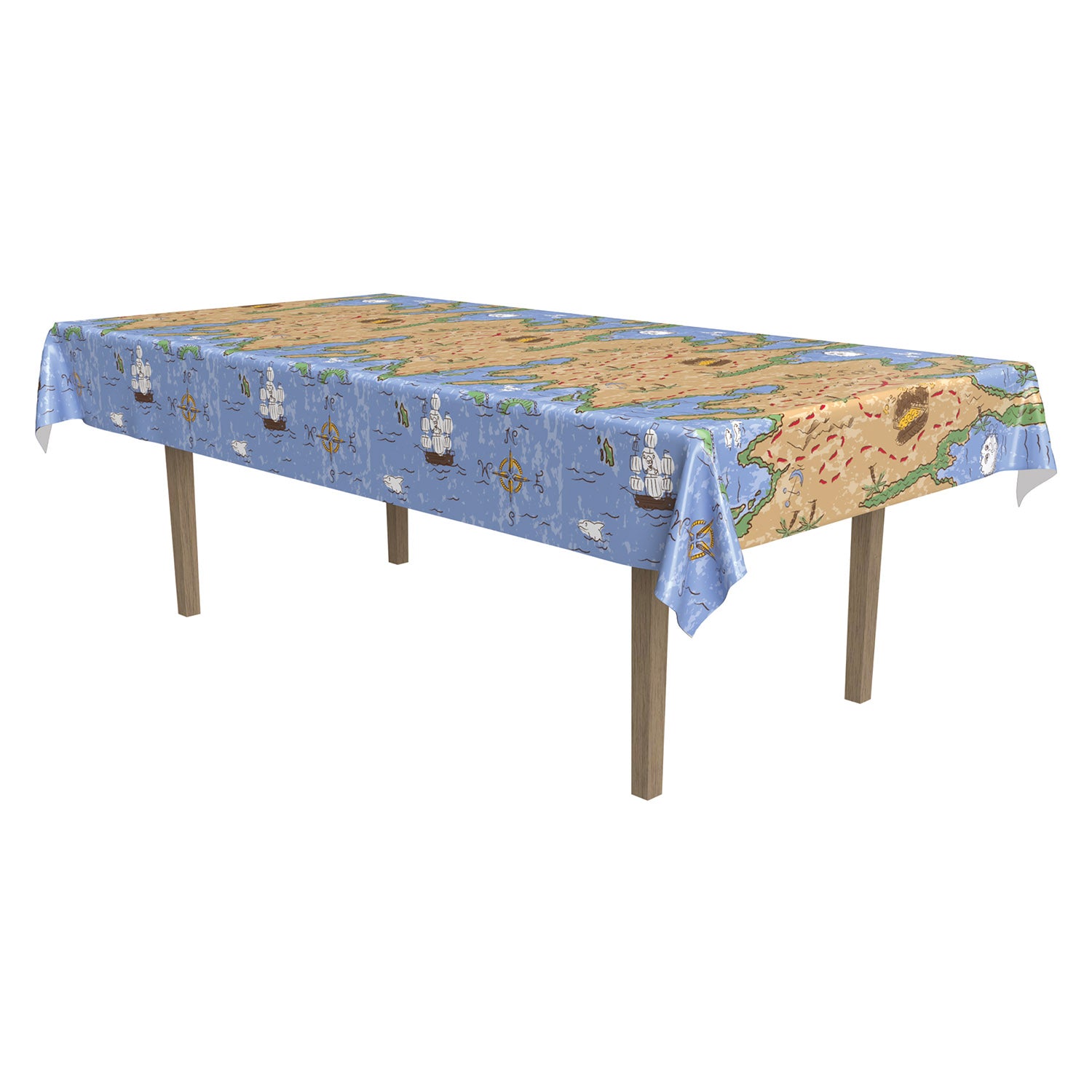 Treasure Map Tablecover (Pack of 12)