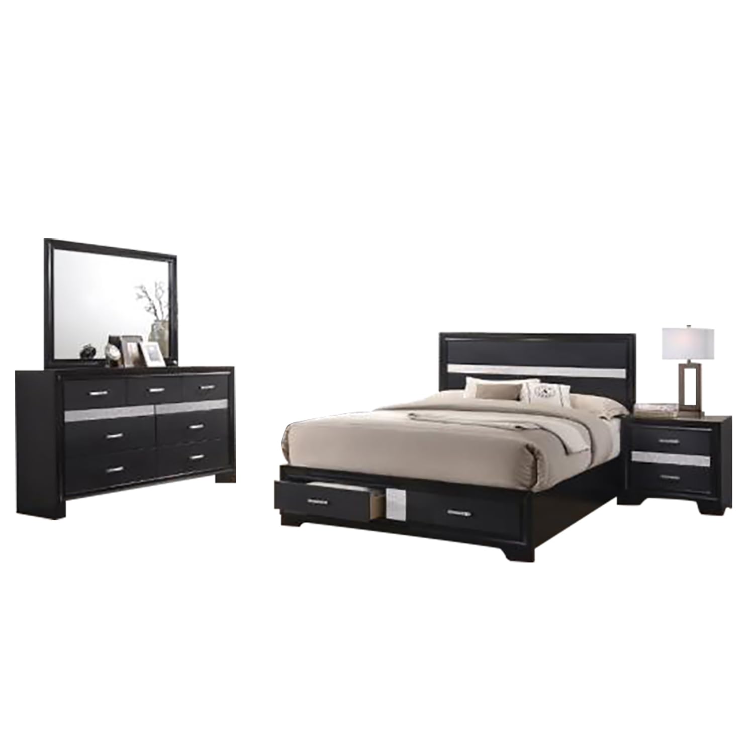 Coaster Co. of America Eastern King Bed 4 Pc Set