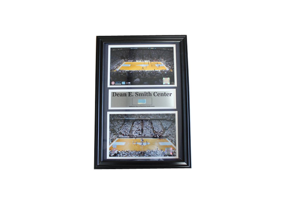12x18 Game Used Frame - Univ of North Carolina