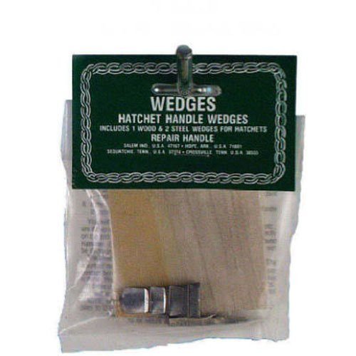 Link Handles 64128 Hammer Handle Wedges 1 Wood Wedge And 2 Steel Wedges Per Pack