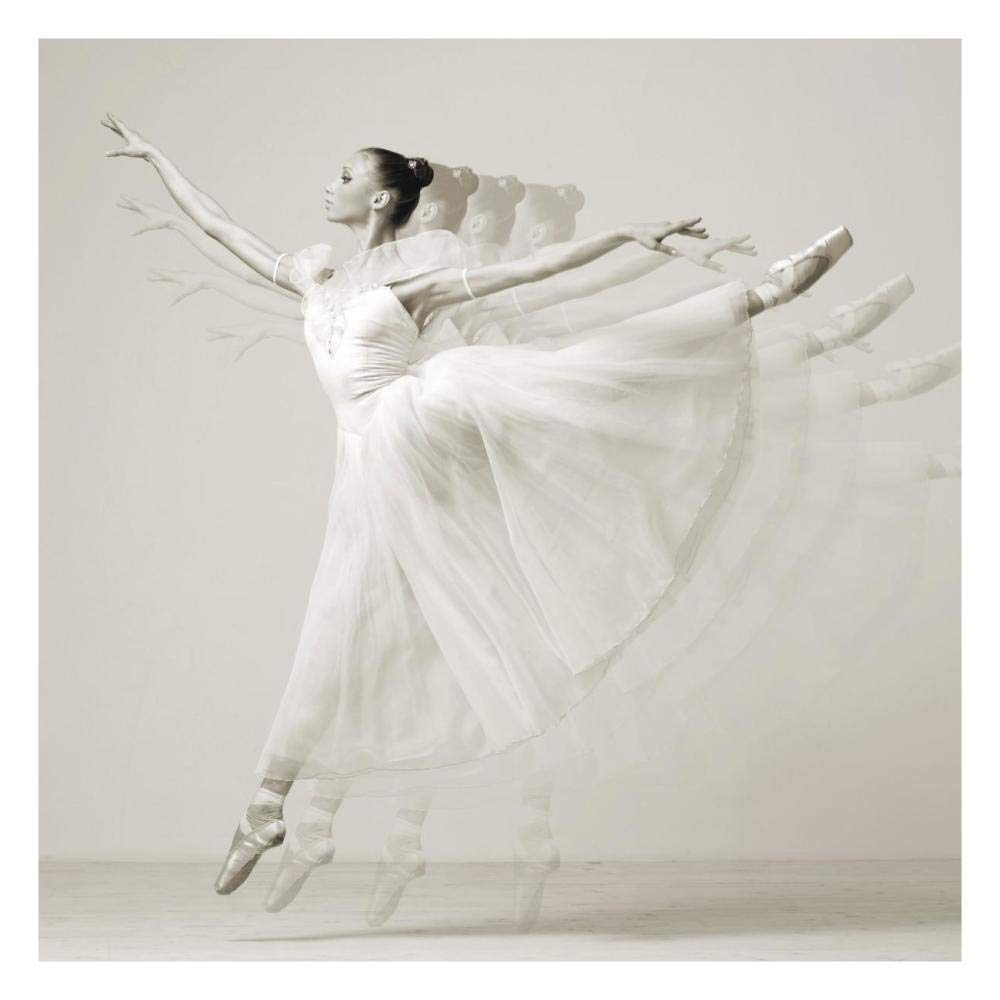 Leaping Beauty (detail)-Paper Art-26x26”