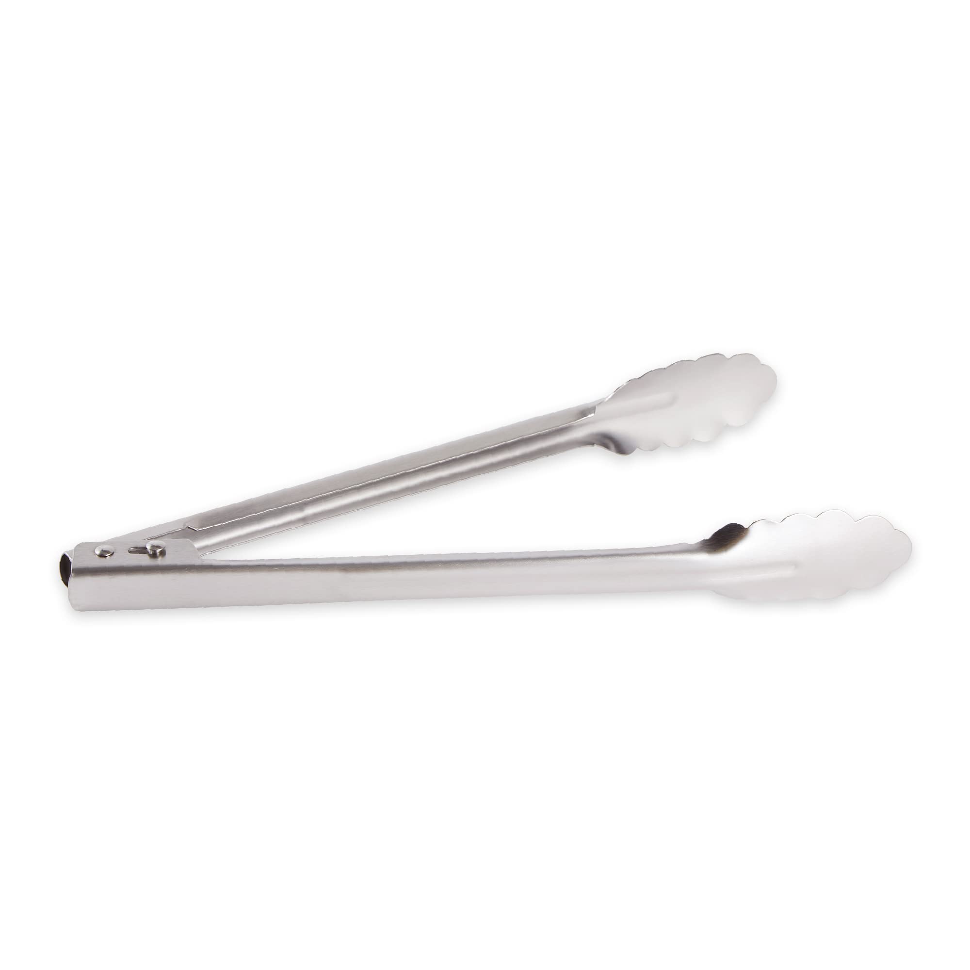 Rsvp International Endurance Kitchen Collection Locking Tongs, 12-Inch, Stainless Steel