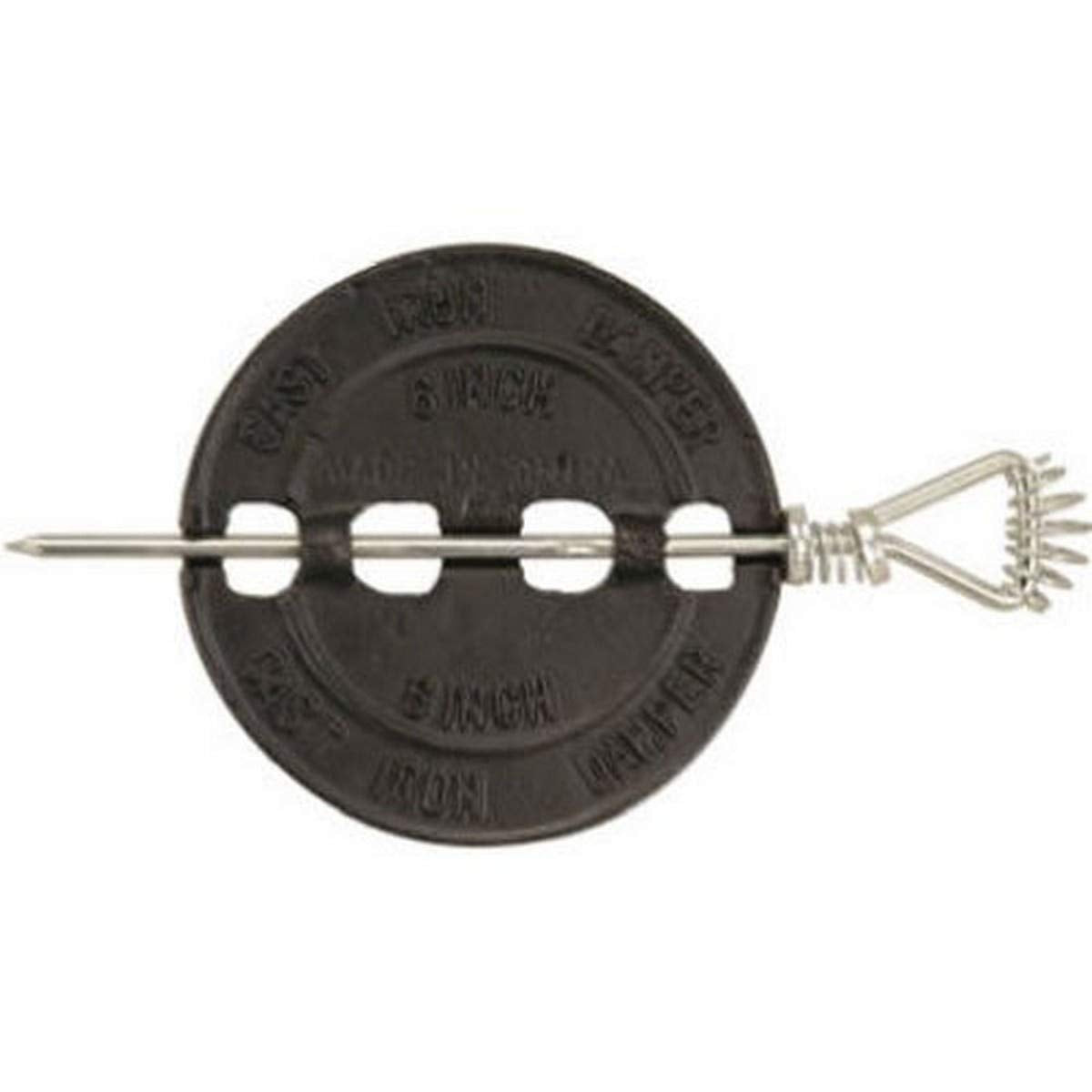 DAMPER CAST IRON 6 (Pack of 1)