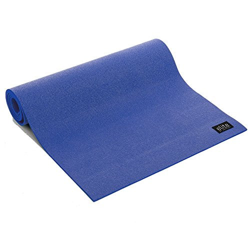 Elite Yoga / Pilates Aeromat w/strap, 1/4x24x72 - Dark Periwinkle