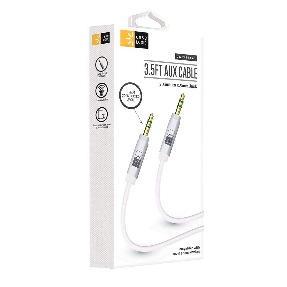 10 AUX Cable Fabric-GY