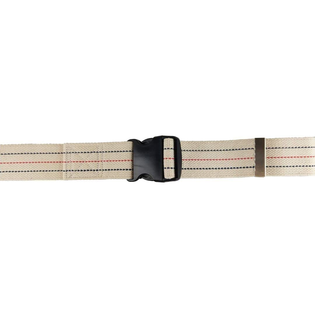 Gait Belt w/ Safety Release 2x60″ Striped Blue Jay Brand
