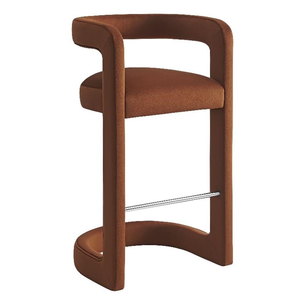 Winslow Performance Velvet Bar Stool by Modway