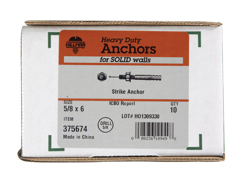 Strike Anchor 5/8X6 (Pack Of 1)
