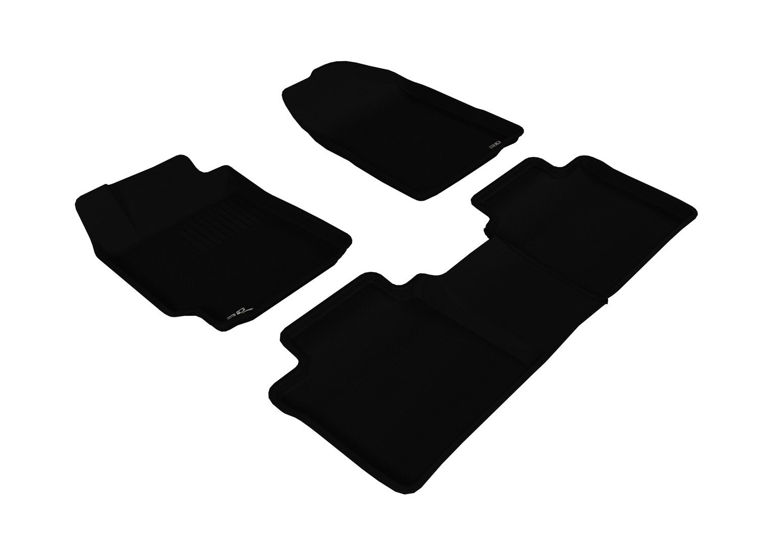 3D MAXpider TOYOTA CAMRY 2007-2011 KAGU BLACK R1 R2