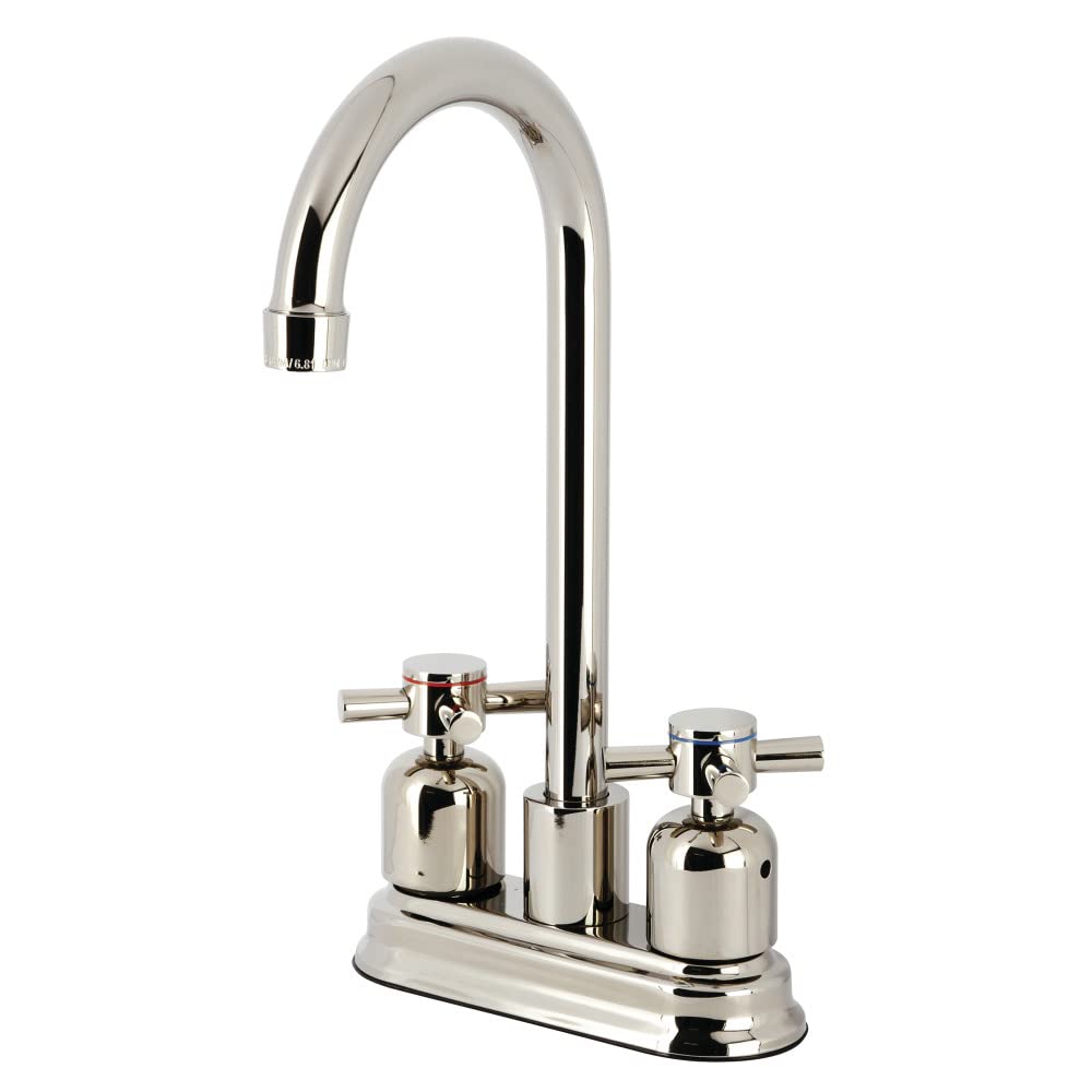 Kingston Brass KB8496DX Concord Bar Faucet, Polished Nickel