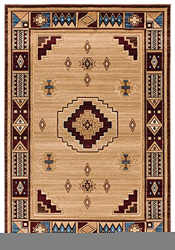 United Weavers Cottage Pelican Park Beige Area Rug 710 x 106”