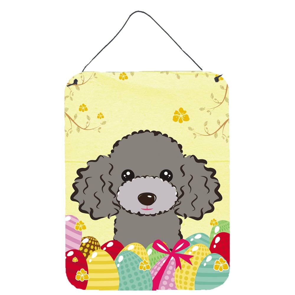 Easter Egg Hunt Design with Dog Wall or Door Hanging Prints