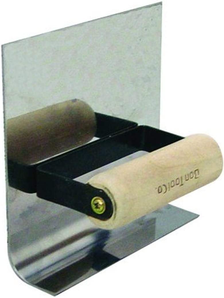 Bon 22-598 Cove Tool Inside - Stainless Steel 6-inch X 1.5-inch - 3/4-inch Radius 12-inch Lip