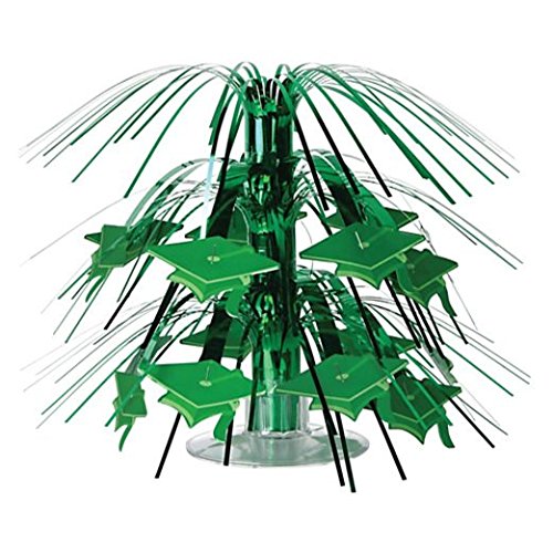 Beistle 56463-B Grad Cap Mini Cascade Centerpiece