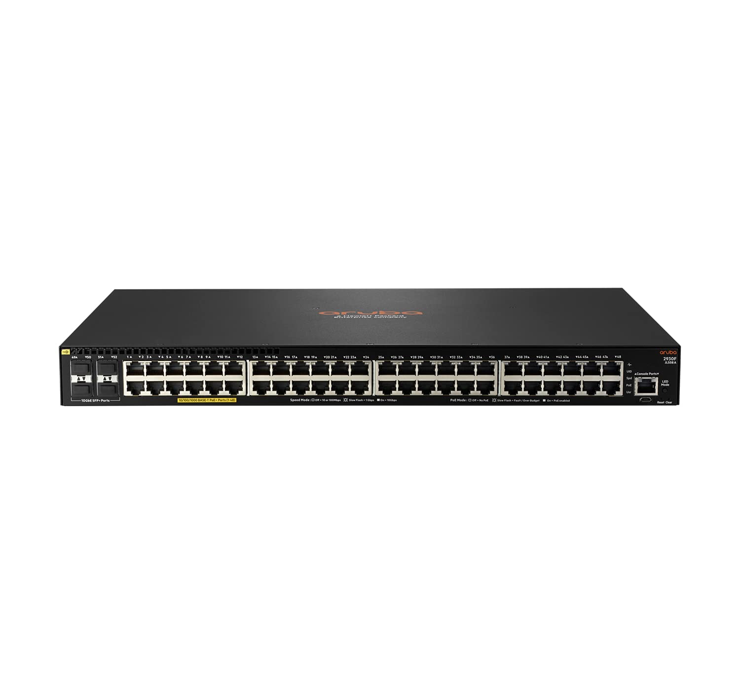 ARUBA 2930F 48GPOE+4SFP+740W