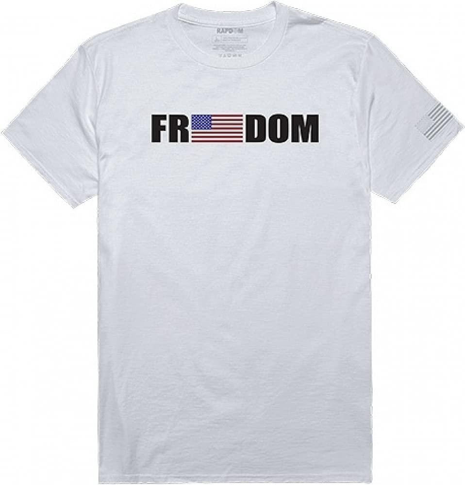 Tactical Graphic T, Freedom, White, 2X