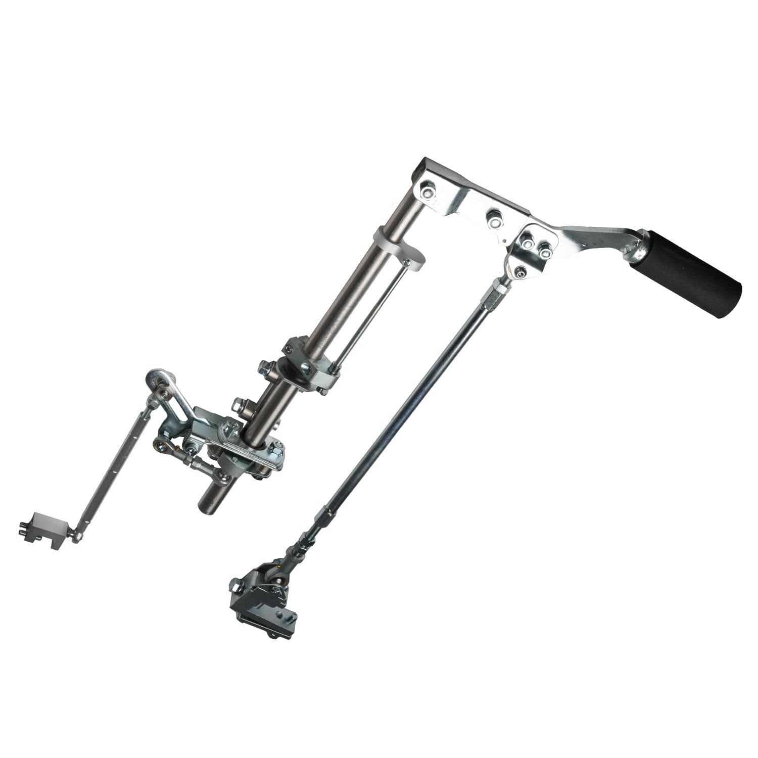 Freedom Staff Hand Control Right Angle with Accelerator Lockout Universal Fit, Easy Installation, and Ergonomic Design for Safe Driving, All Parts Compatible with Monarch 1-A Push-Pull Hand Control