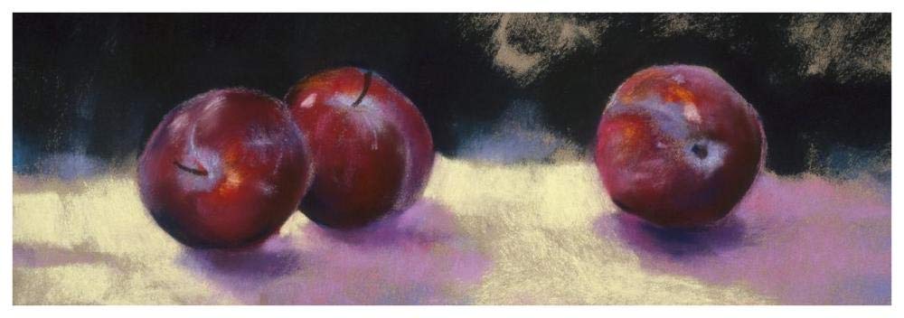 Plums-Paper Art-74x26”