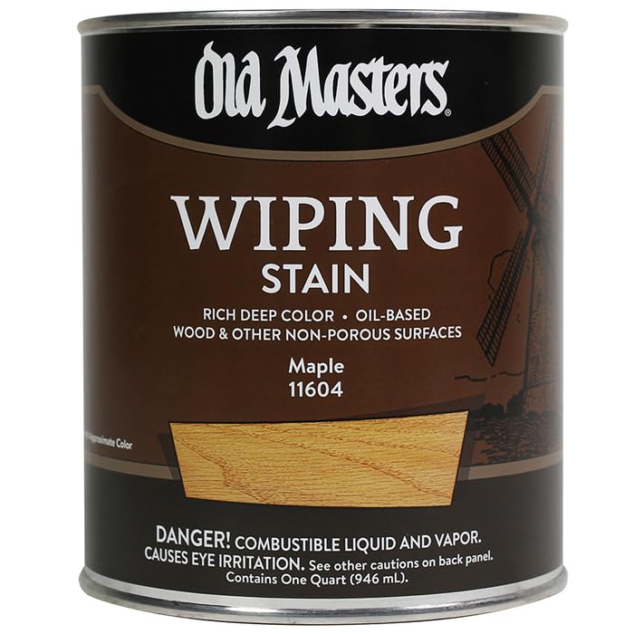WIPE STAIN MAPLE QT (Pack of 4)