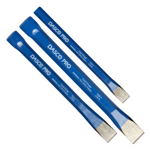 Dasco Pro 44 Cold Chisel Kit, 3-Piece Set