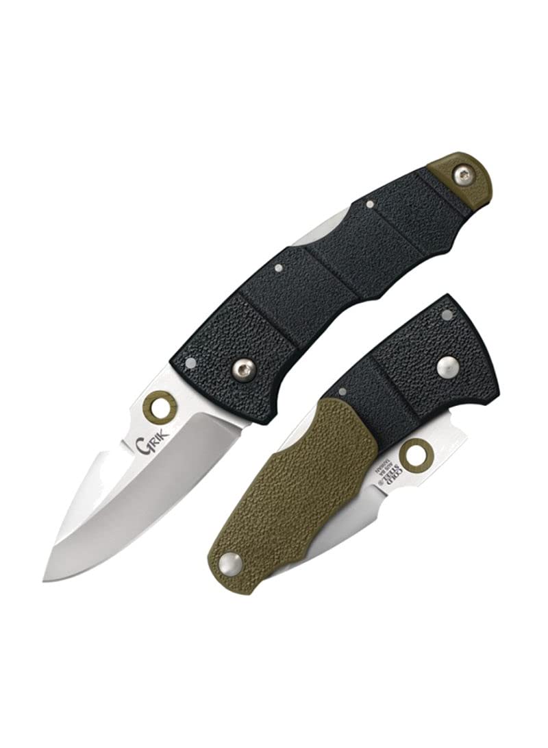 Cold Steel Grik Knife Black/OD Green 3 Blade 6-7/8" Overall"