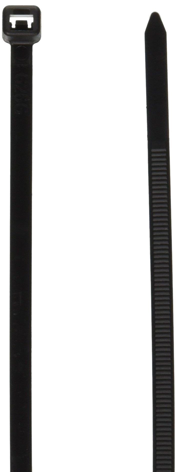 400PC NYL CABLE TIE ASO BLK UV