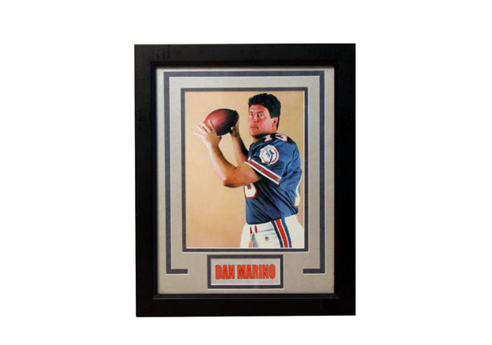 11x14 Deluxe Frame - Dan Marino Miami Dolphins
