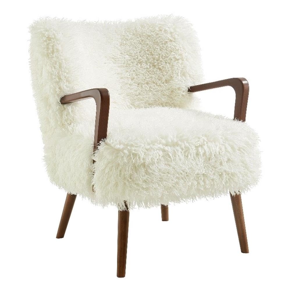 Zerra Faux Shearling Accent Armchair by Modway