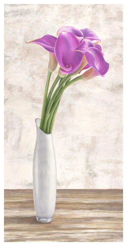 Calla Arrangemet-Paper Art-32x62”