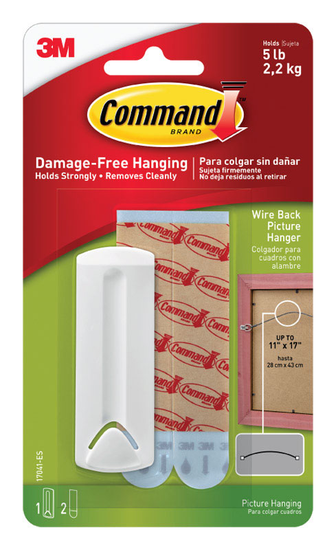 Hook Wire-Backed Pic-Hgr (Pack Of 1)
