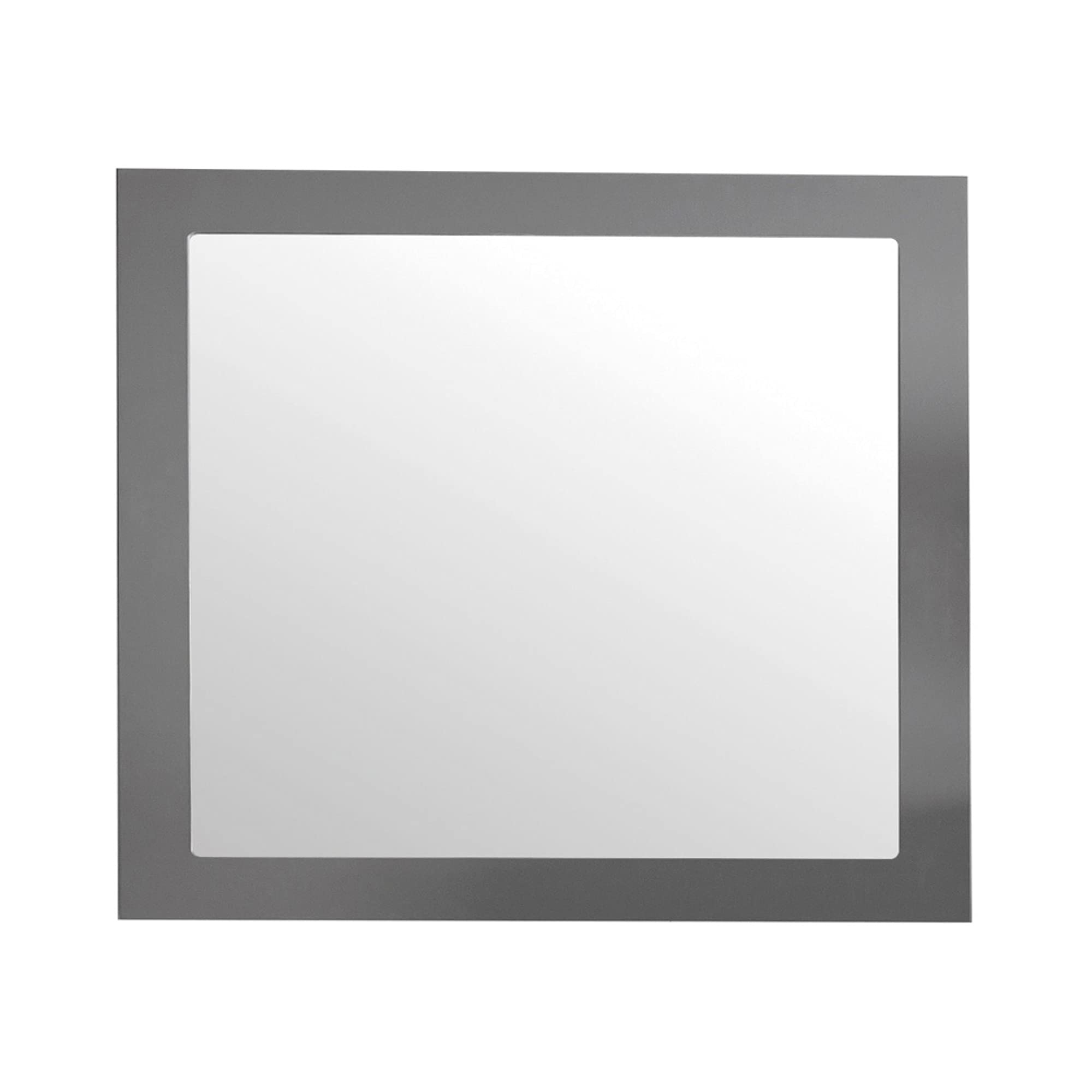 Fully Framed 36 Grey Mirror