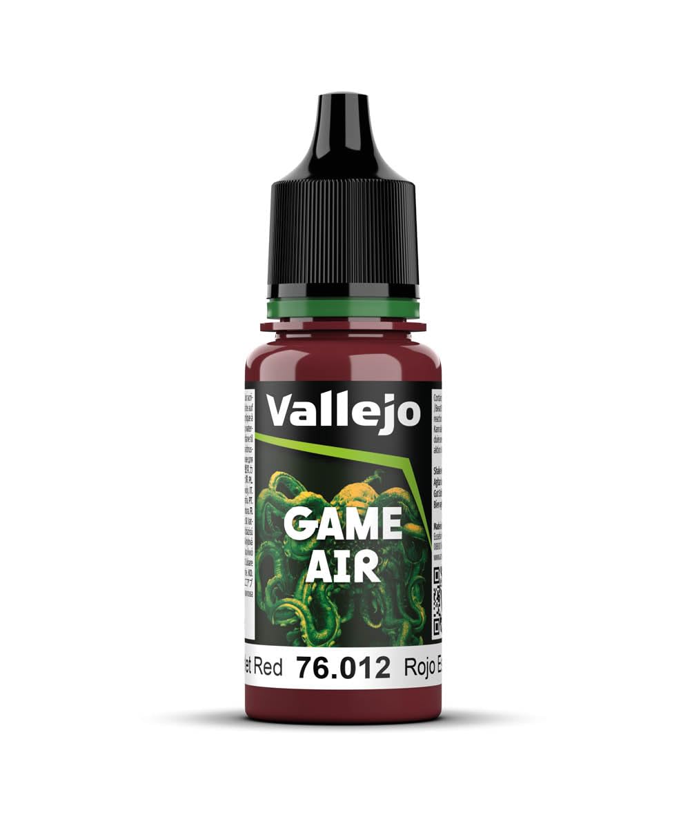 Vallejo Game Air 76012 Scarlet Red (18ml)