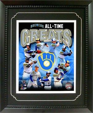 11x14 Deluxe Frame - Milwaukee Brewers Greats