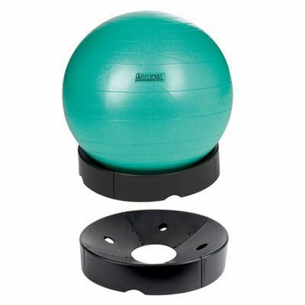 Deluxe Fitness Ball Base - 20cm diameter, 4 pcs structure
